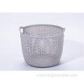 plastic laundry basket with handle bathroom use S